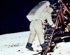 Armstrong Walks on the Moon
